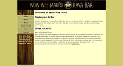 Desktop Screenshot of mauikavabar.com